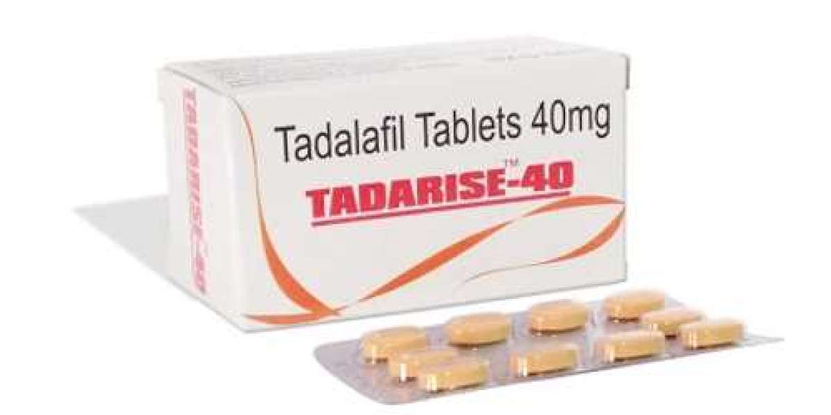 Tadarise 40 | ED Problems Solve | Tadalafil Tablets