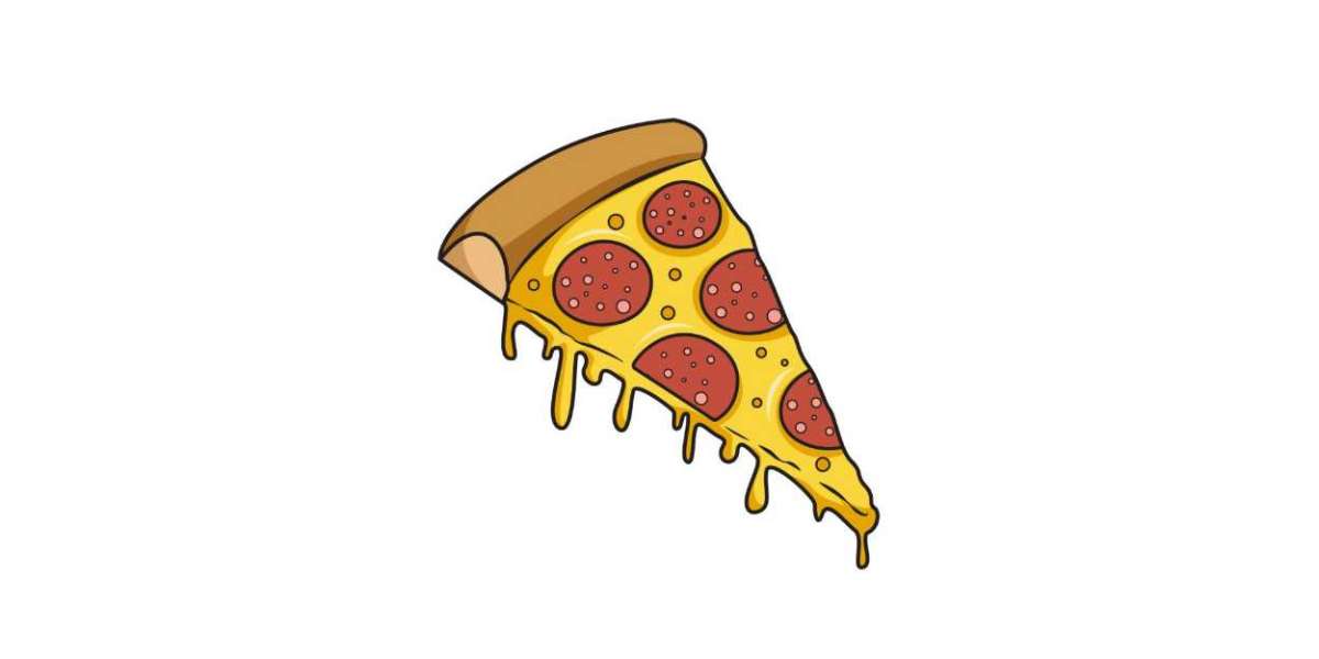 How to Draw A Pizza Easily