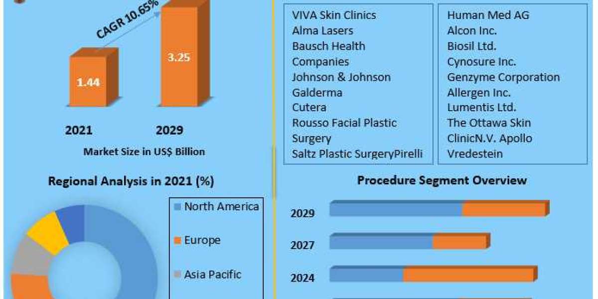 Aesthetic Services Market Business Strategies, Revenue and Growth Rate Upto 2029