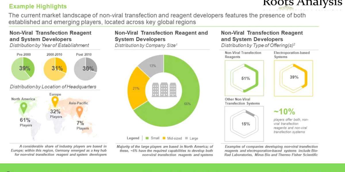 Non-Viral Transfection Reagents and Systems Market Share, Growth Analysis by 2035