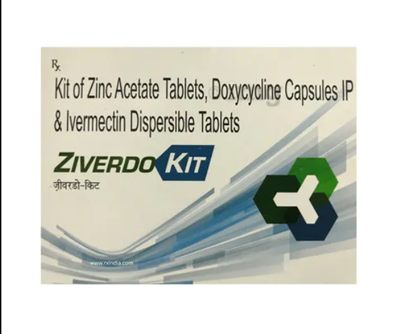 Ziverdo Kit (Zinc , Ivermectin ,Doxycycline ) Goodrx-Gold