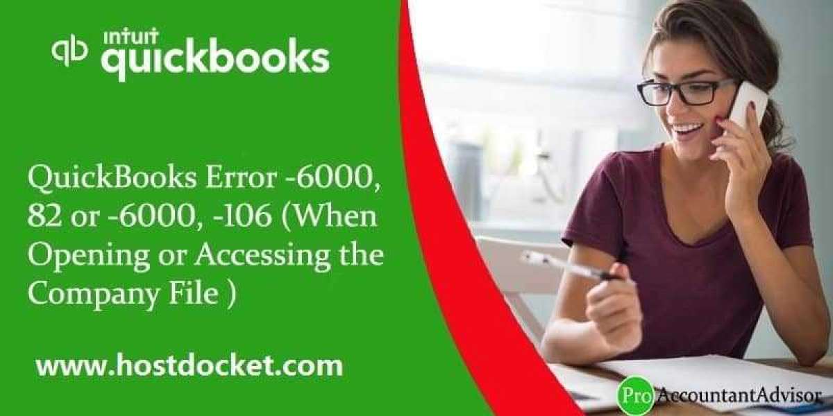 How to Fix QuickBooks Error Code 6000 82 or 6000 106?