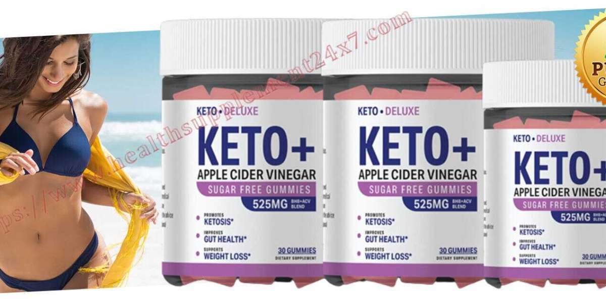 Deluxe Keto ACV Gummies--Best Formula To Improve All Health (FDA Approved 2023)
