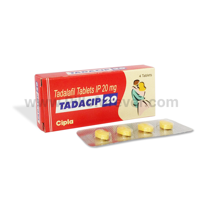 Tadacip 20 Mg (Tadalafil) Tablets Buy Online - Pillsforever