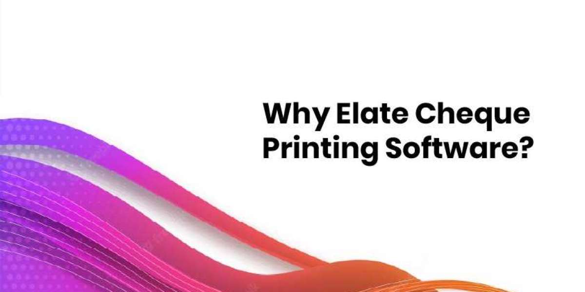 Why Elate Cheque Printing Software?