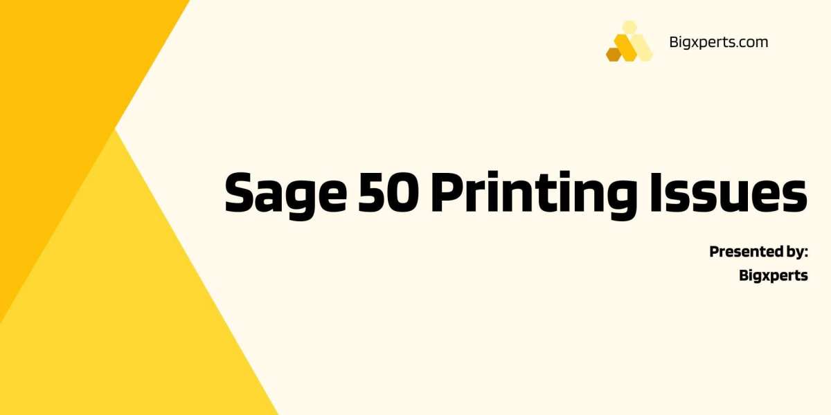 Common Printing Issues that Users May Encounter with Sage 50