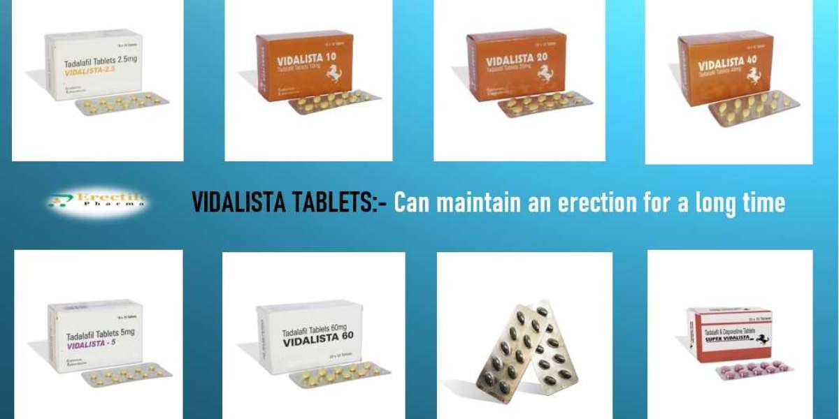 Vidalista: To maintain an erection for a long time | Tadalafil