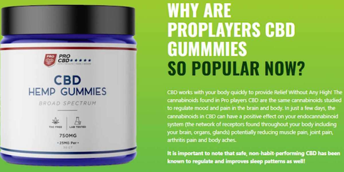 ProPlayer CBD Hemp Gummies - Better Solution To Get Rid Of Joint Pain! Price