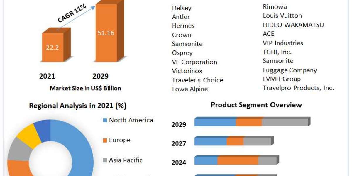 Travel Bag Market Leaders, Growth, Business, Opportunities, Future Trends And Forecast 2029