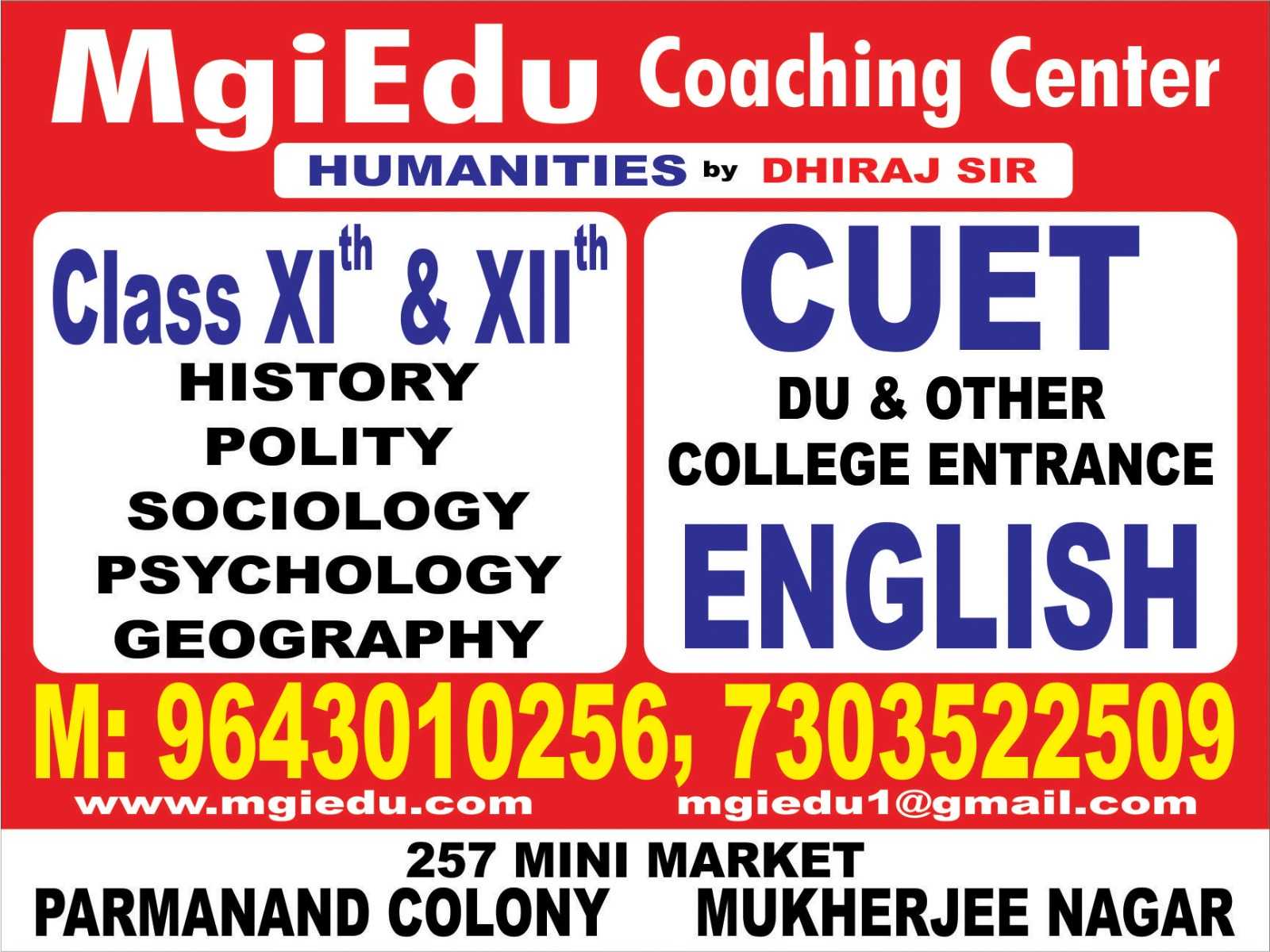 Coaching Classes For 11th Geography Near Me