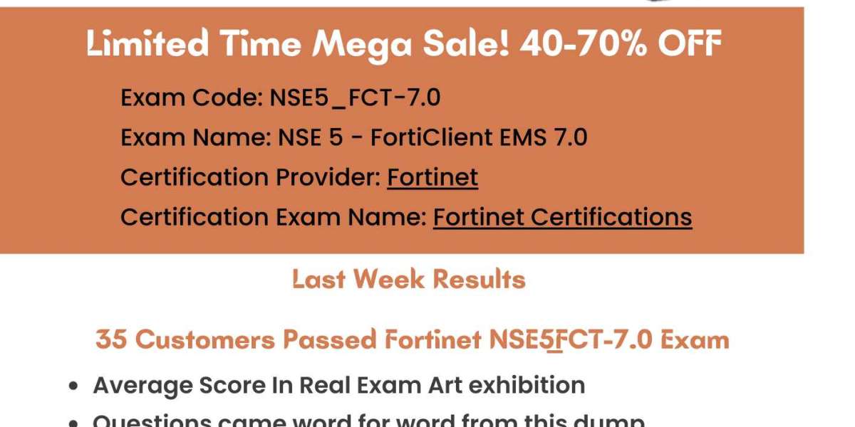 NSE5_FCT-7.0 Exam Dumps (2023) - Latest Exam Questions