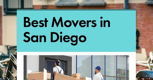 Best Movers in San Diego | Smore Newsletters