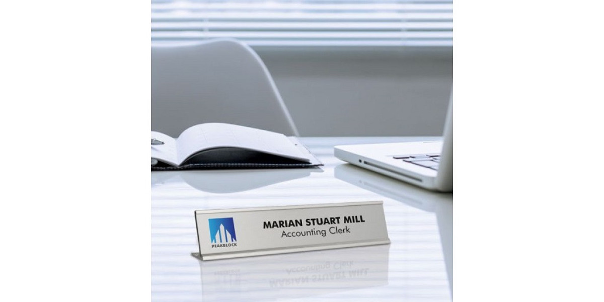 The Different Uses of Custom Desk Name Plates for Any Organization