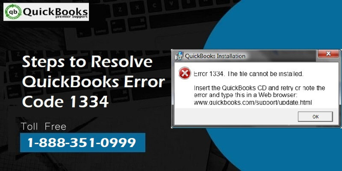 Fix QuickBooks error code 1334 – Simple troubleshooting steps