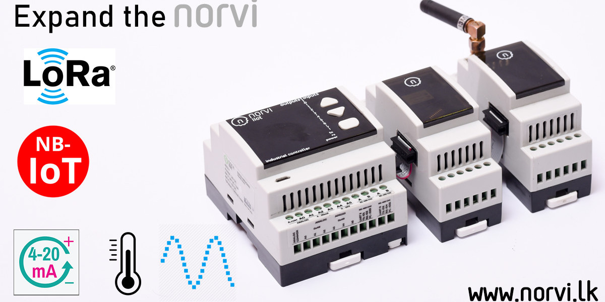 Arduino PLC | MQTT End Device | Industrial IoT device manufacturer | norvi.lk