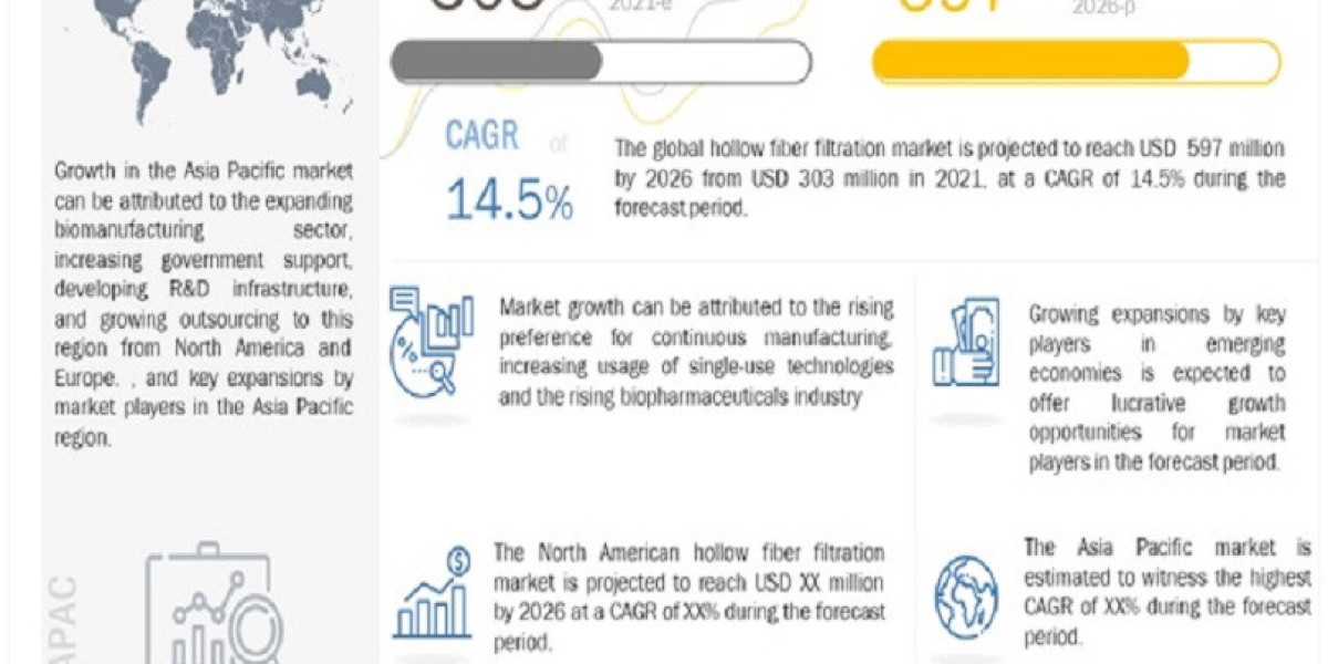 Hollow Fiber Filtration Market: Future Growth in the biopharmaceutical industry