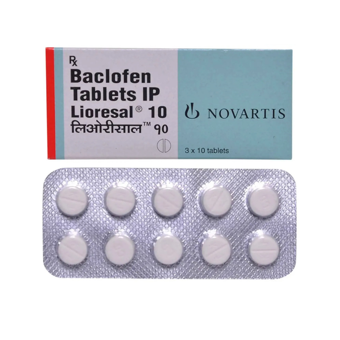 Buy Lioresal 10mg(Baclofen) Tablet Treat Muscle Spasms