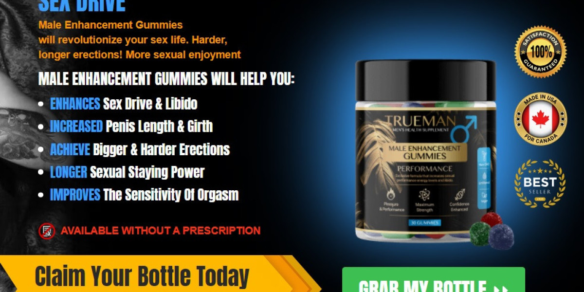 Trueman Male Enhancement Gummies (Canada, USA) Reviews, Ingredients, Price & Order