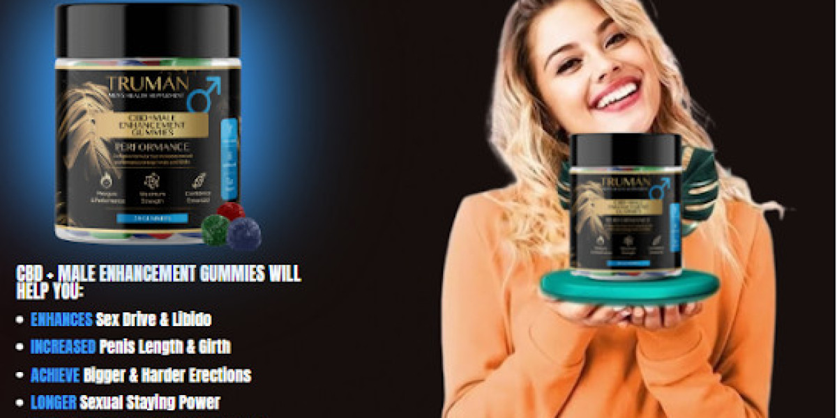 Trueman Male Enhancement Gummies: 100% Safe Ingredients, Results, Benefits & Cost