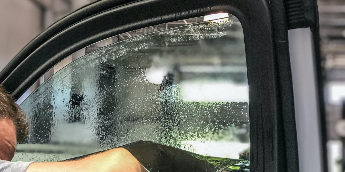 Using A High Pressure Washer To Spray On Window Tint
