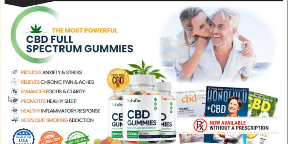 Nufarm CBD Gummies – Get Relief From Stress Pain & Anxiety! Read Must