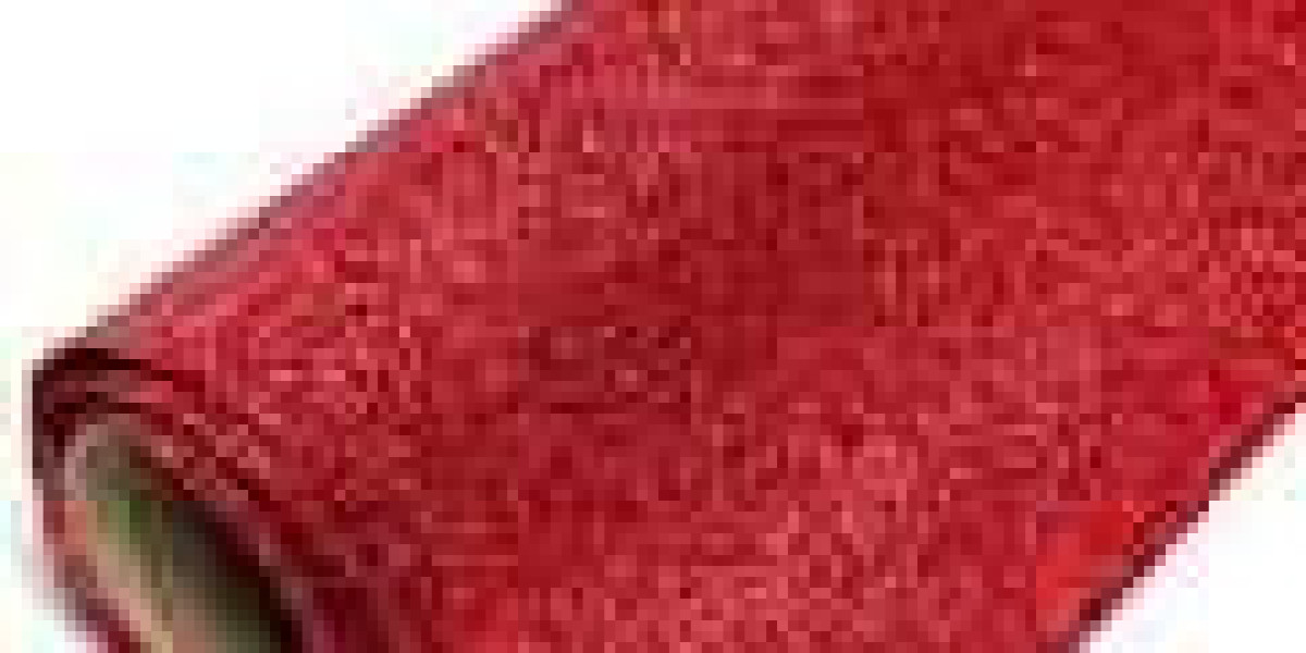 Glitter Heat Transfer Vinyl Color In Red