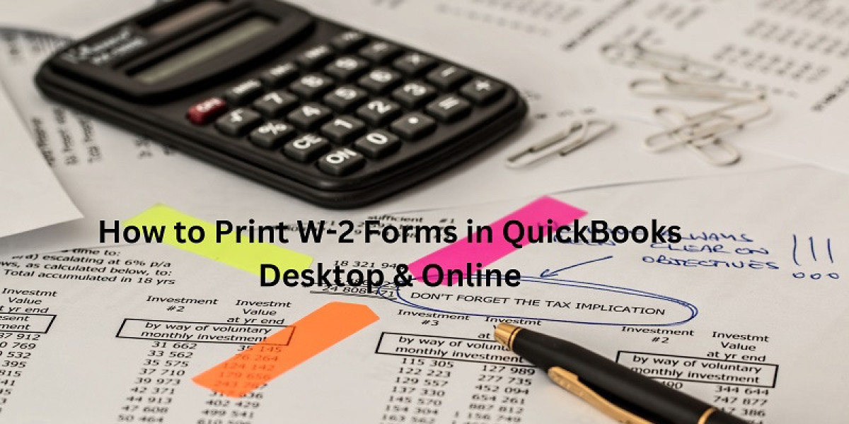 How to Print Employee W2 in QuickBooks Online