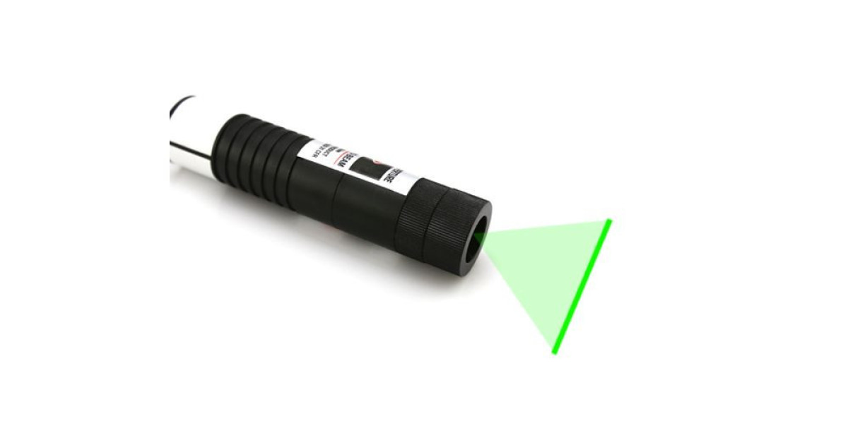 How does glass coated lens 532nm green line laser module work in long lasting use?