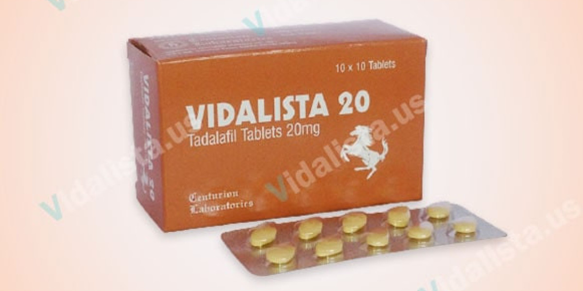 Vidalista 20 Tablets are The Best ED pill to treat erectile dysfunction problems