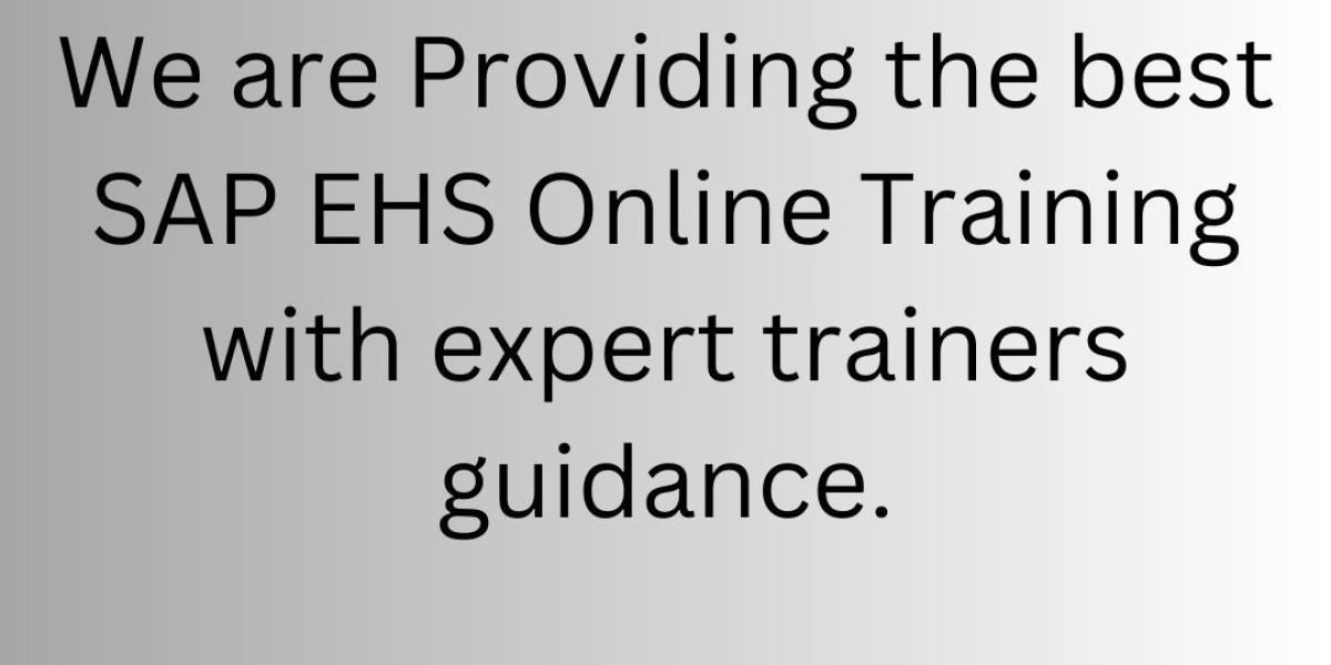 SAP EHS Online Training