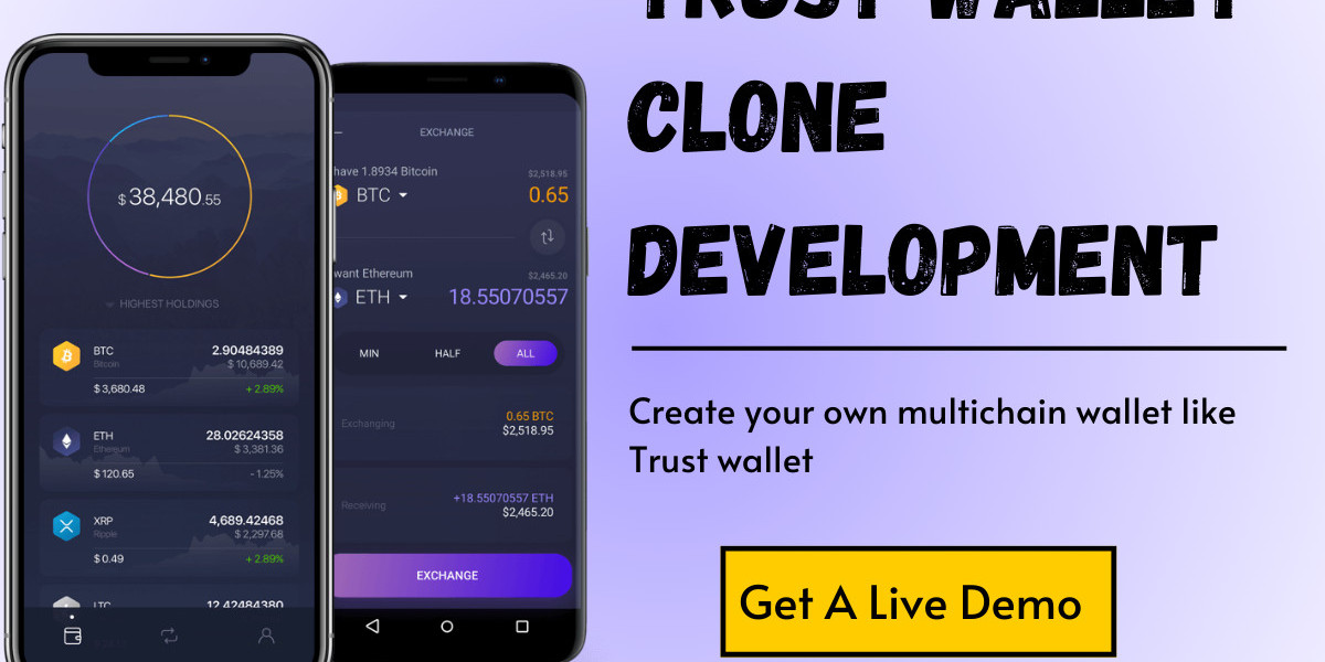 Trust Wallet Clone Development: A Step-by-Step Process for Building Your Own Crypto Wallet