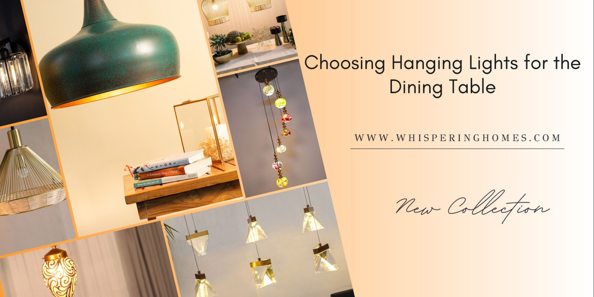 Dinner Under the Stars: Choosing Hanging Lights for the Dining Table