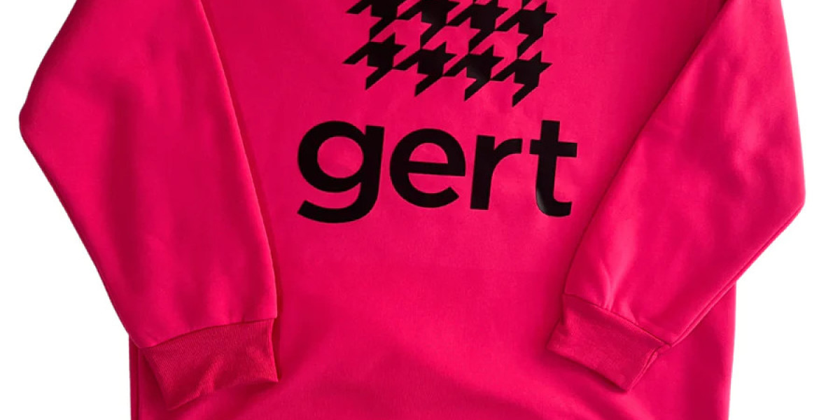 Bold and Chic: The Oversized Bright Pink Gert Houndstooth Pullover