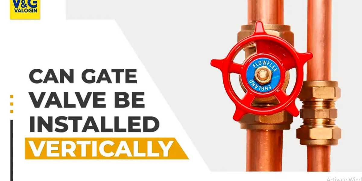 CAN GATE VALVES BE INSTALLED VERTICALLY?