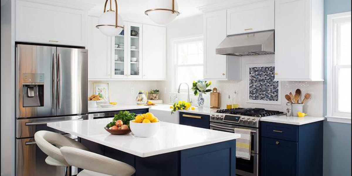 Inspiring Ideas on Blue Kitchen Cabinets