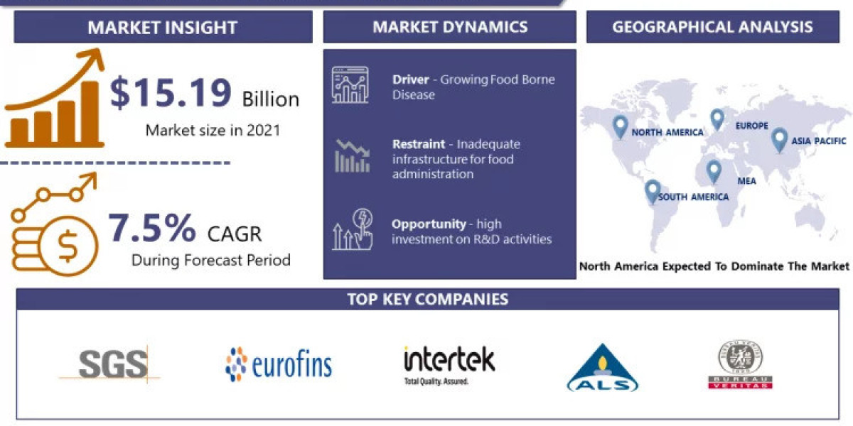 Food Safety Testing Market Reaching a Valuation of USD 25.20 billion By 2028 With top key players