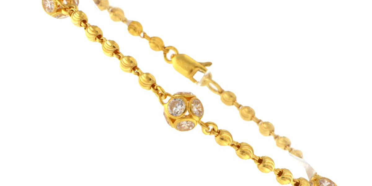 "Pure Elegance: 22-Carat Gold Bracelet"