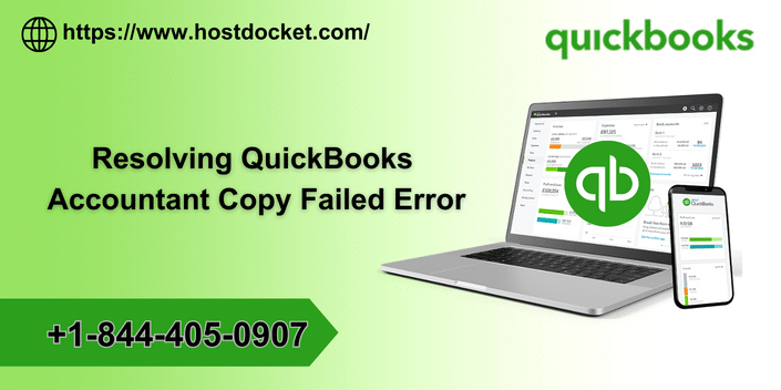 Resolving QuickBooks Accountant Copy Failed Error