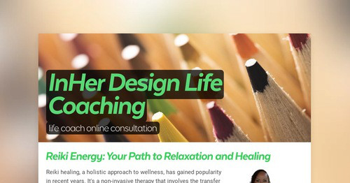 InHer Design Life Coaching | Smore Newsletters