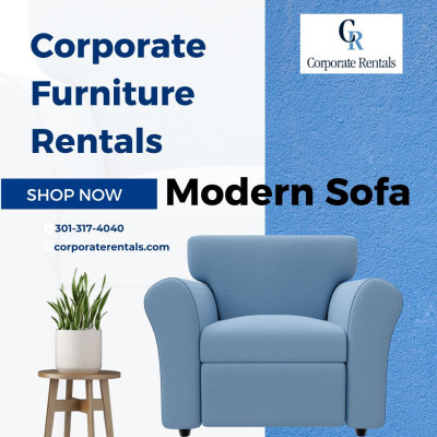 Corporate Furniture Rentals-Modern Sofa Profile Picture