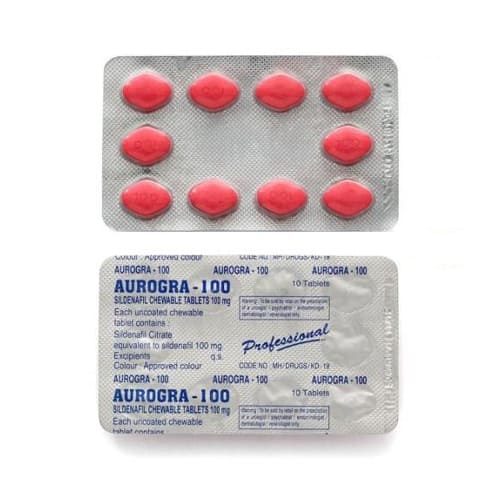 Aurogra 100 Tablet | Buy With 20% On Your First Order