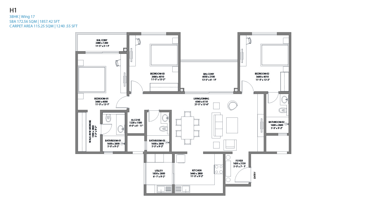 Sobha Neopolis Flats for Sale in Panathur, Bengaluru