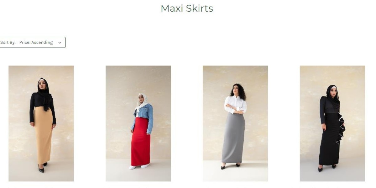 Modest Maxi Skirts: Stylish Choices for Young Ladies, Hijabis, and Church-Goers