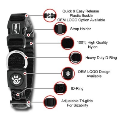 DOCO® Signature Nylon Dog Collar Profile Picture