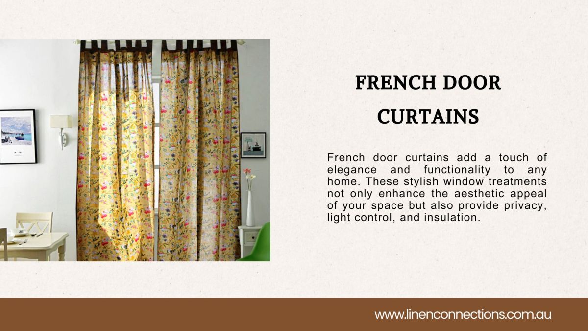 Enhance Your Home Decor with French Door Curtains – linenconnections