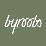 by roots