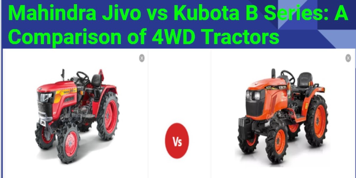 Mahindra Jivo vs Kubota B Series 4WD Tractors