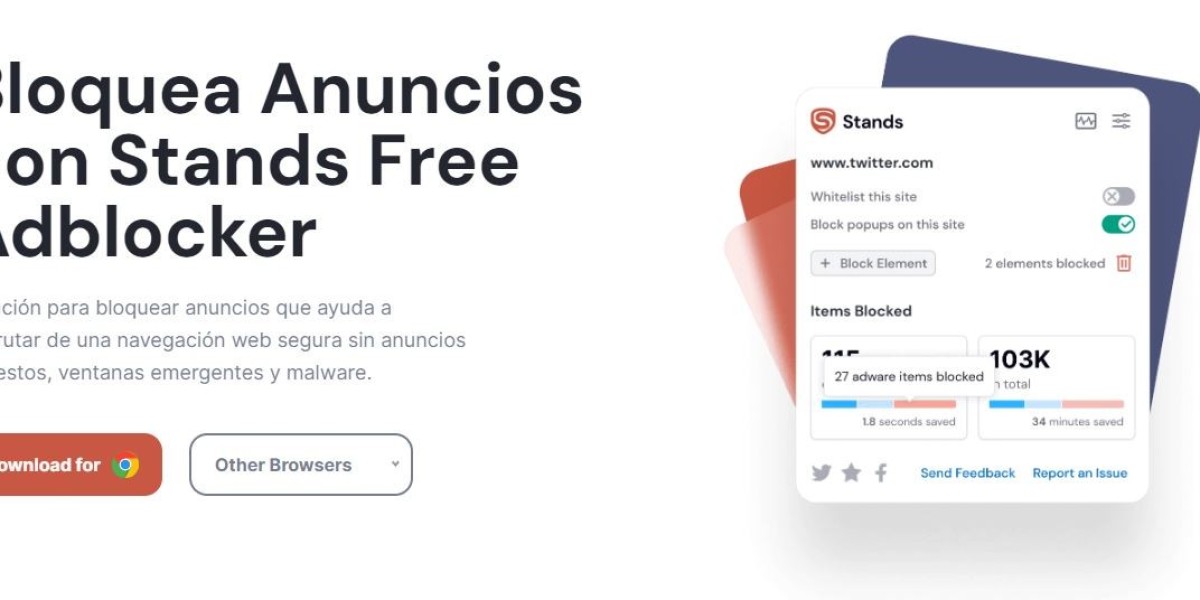 ¡Dile adiós a las molestas ventanas emergentes y banners intrusivos con Stands, tu adblock para Chrome favorito!