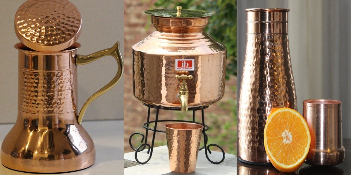 Copper Elixirs: Bottles and Vessels for Wellness and Hydration