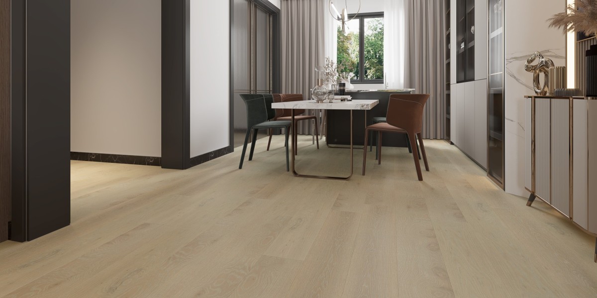 Elegance in Every Plank: Exploring the American Oak Herringbone Collection Wheat Berry: